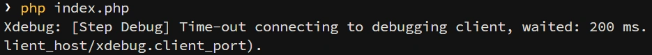 xdebug_timeout_warning