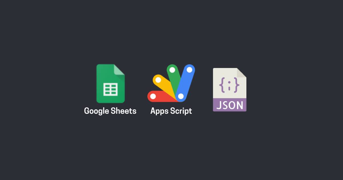 google-sheets-to-json